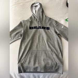 Nike men’s large Chicago Bears gray hoodie